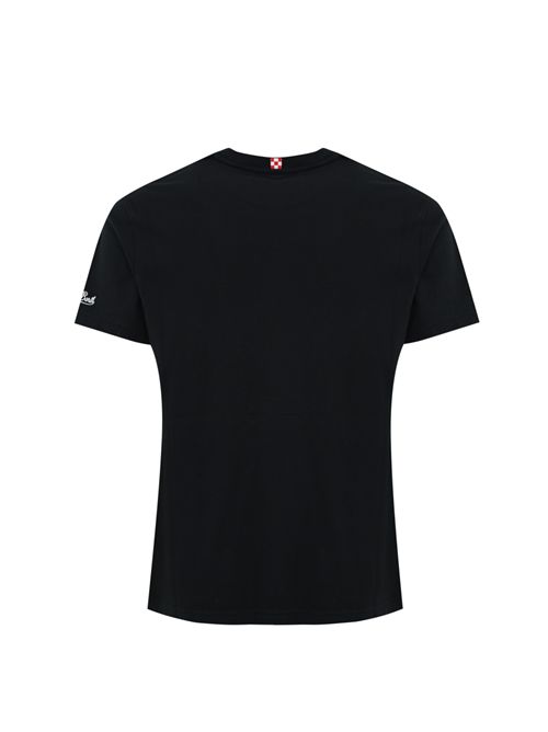 T-shirt Portofino in cotone con ricamo Bocce Grandi Mc2 Saint Barth | PORTOFINO00052H BOCCE GRANDI 00 EMB
